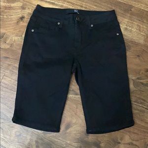 Black Bermuda Shorts size 4